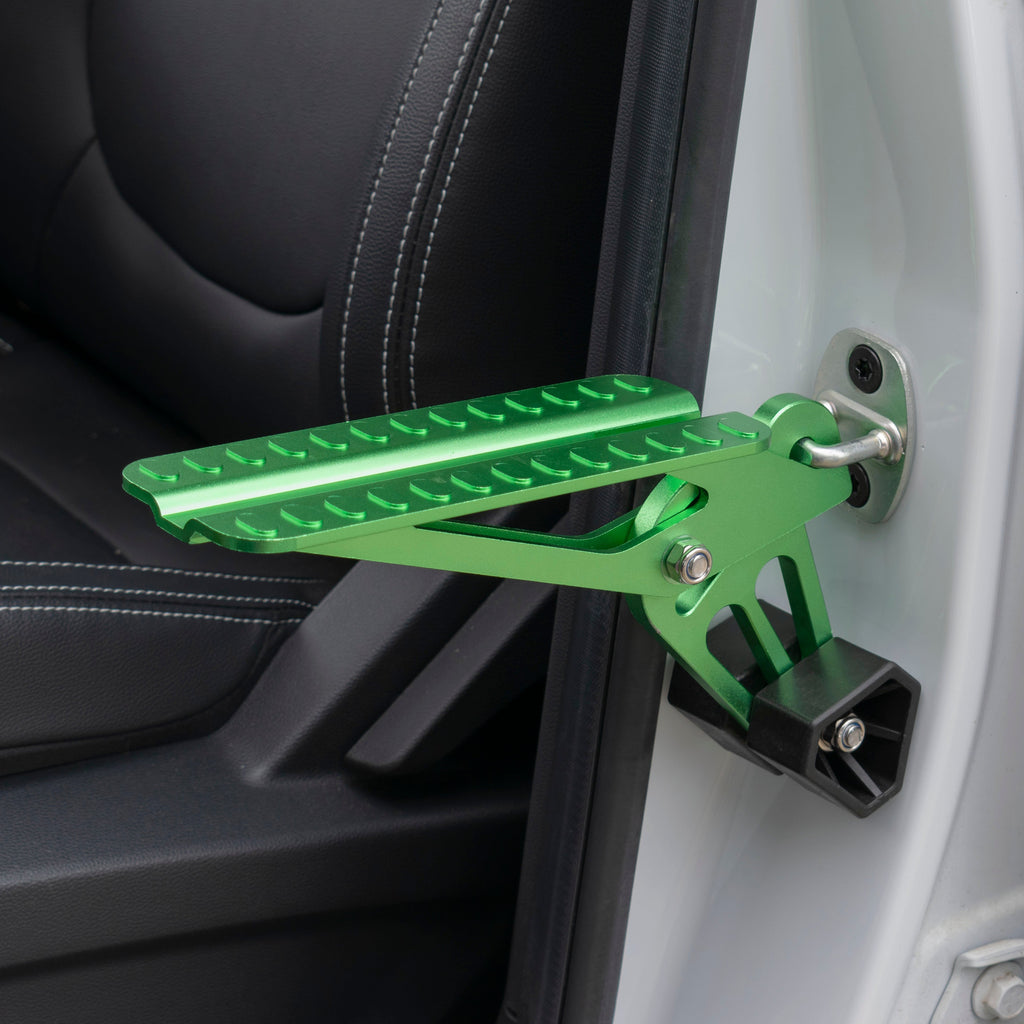 Car Door Step Type D Green - ultimate solution for convenient rooftop access