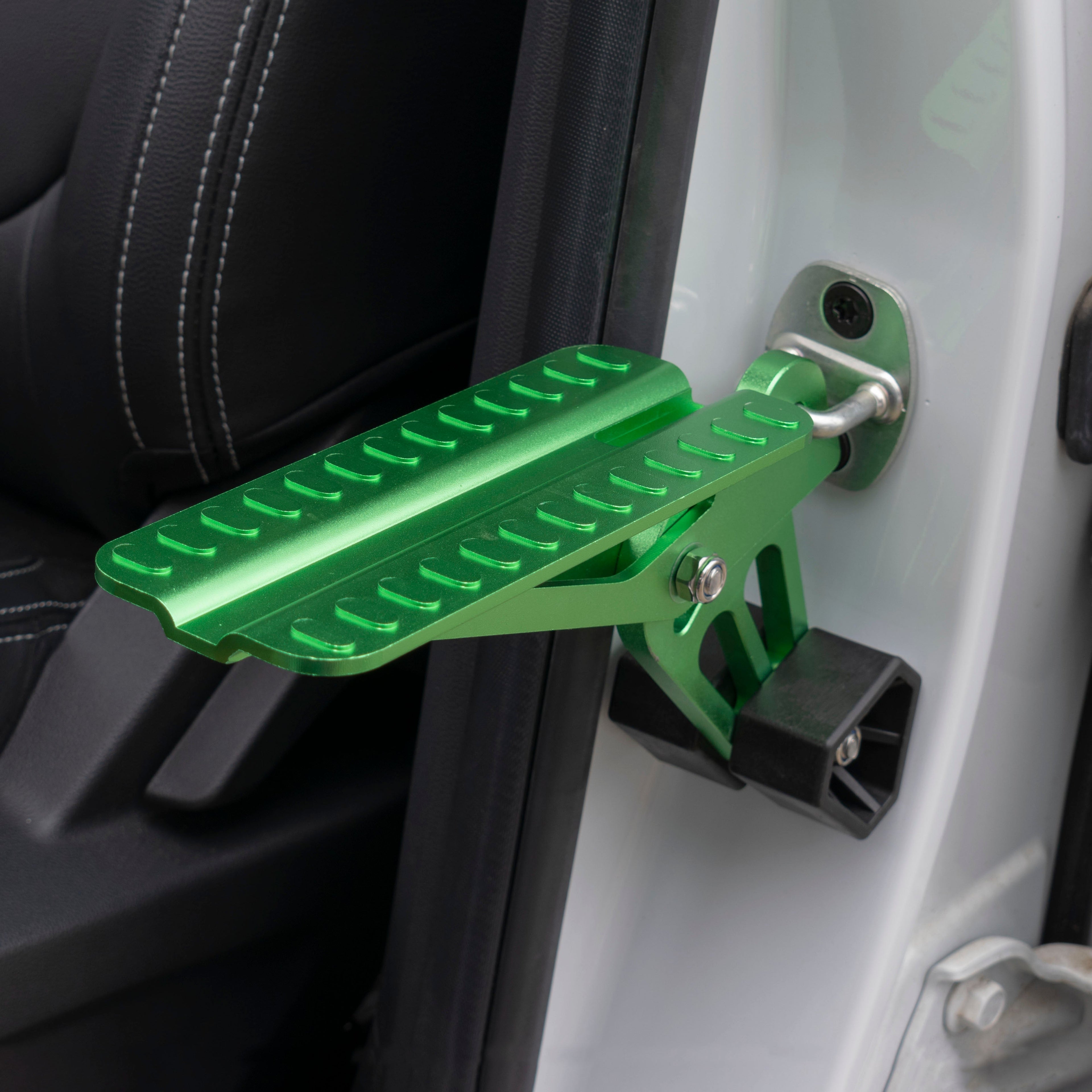 Car Door Step Type D Green - ultimate solution for convenient rooftop access