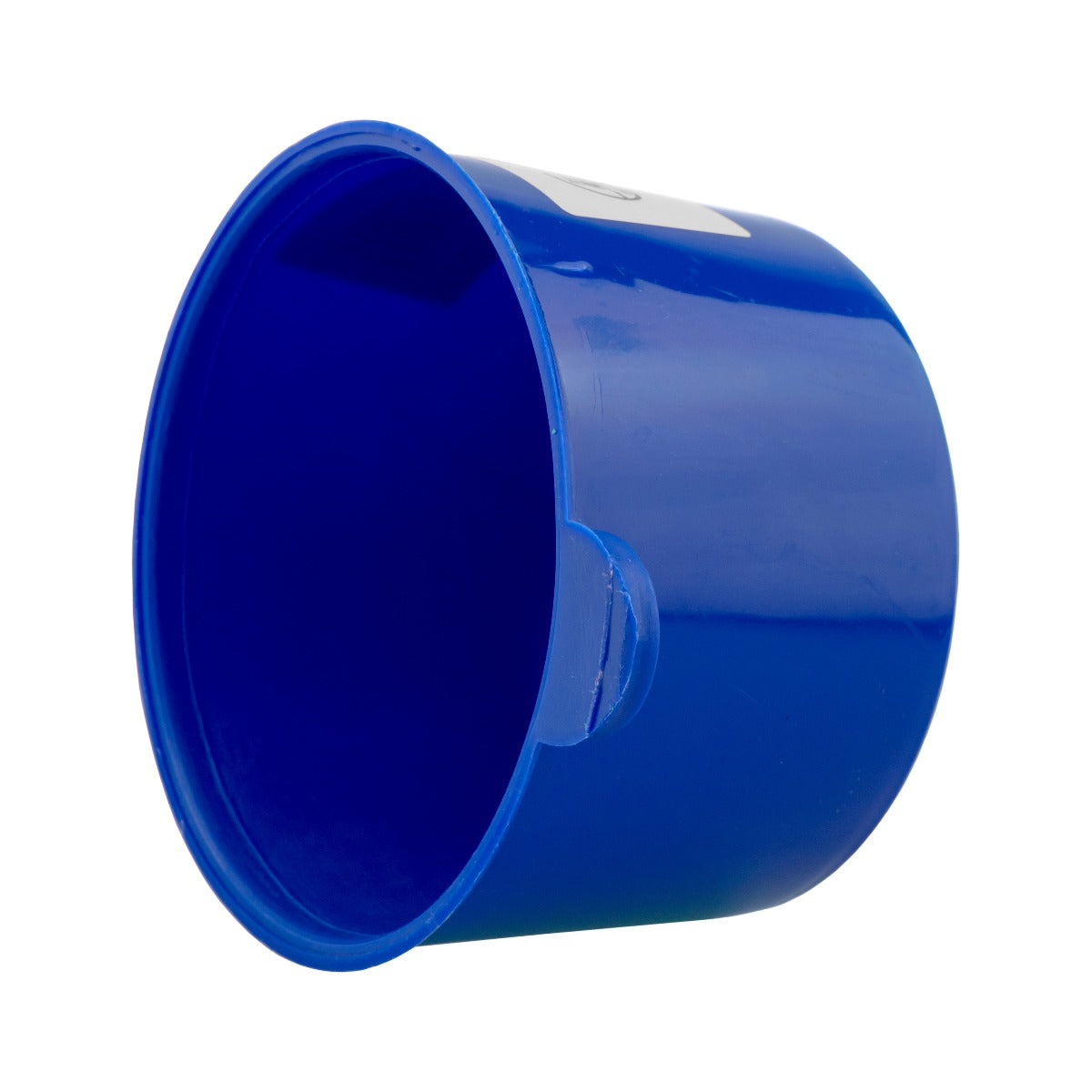 Angled Car Fuel Funnel with Filter, Blue